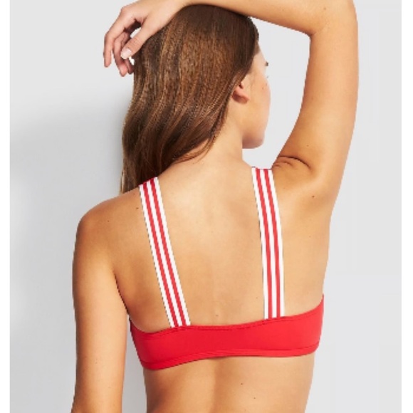 SEAFOLLY Tank Bikini Top in Chilli Red NWOT - Picture 2 of 14